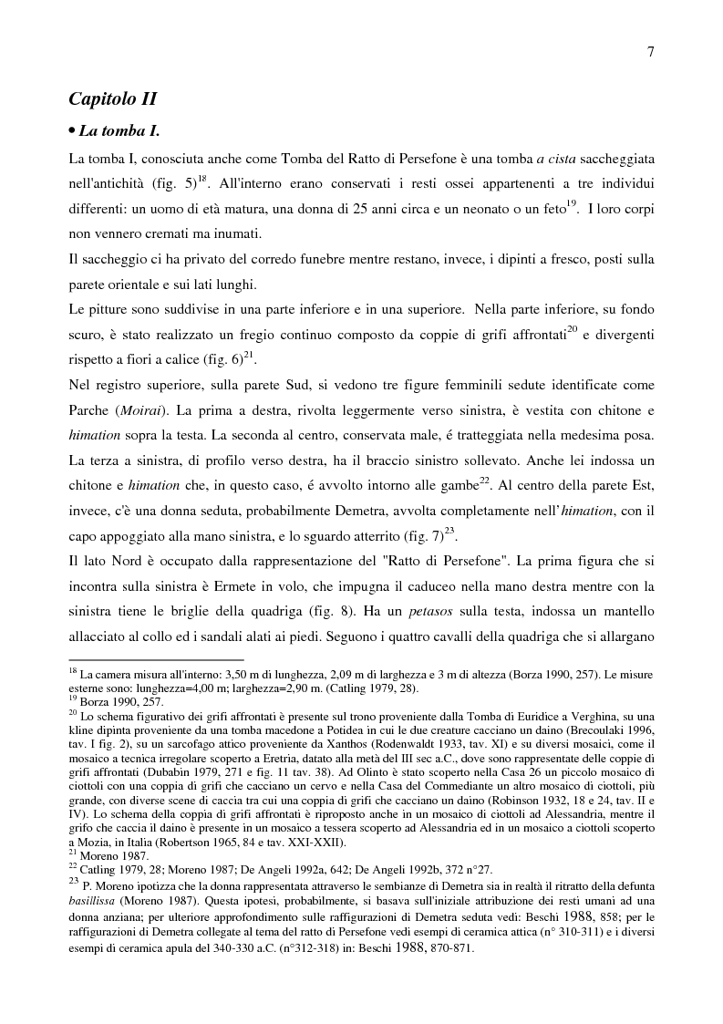 Anteprima della tesi: La necropoli di Verghina e la pittura a fresco, Pagina 5