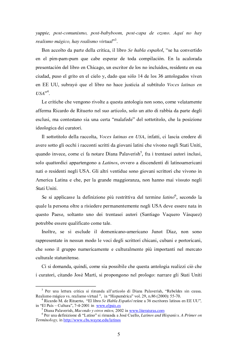 Anteprima della tesi: ¿Se habla Español? Concetti-chiave della cultura chicana nel racconto Seven Veces Siete di Francisco Piña, Pagina 3