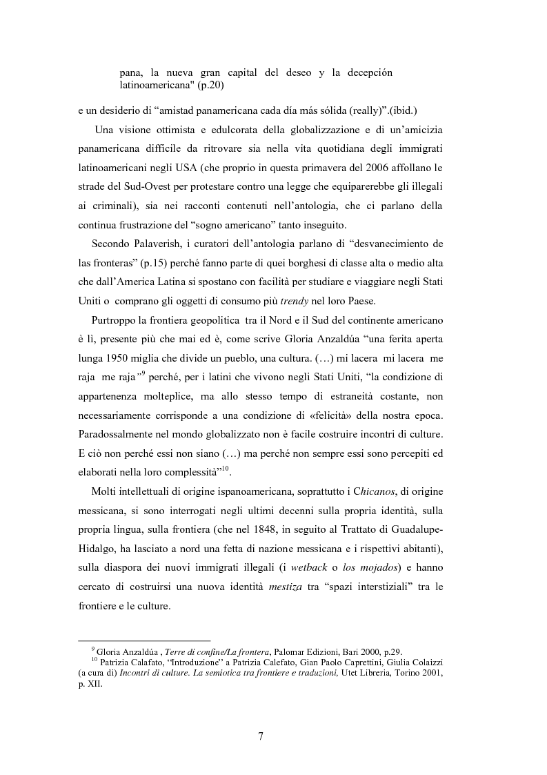 Anteprima della tesi: ¿Se habla Español? Concetti-chiave della cultura chicana nel racconto Seven Veces Siete di Francisco Piña, Pagina 5