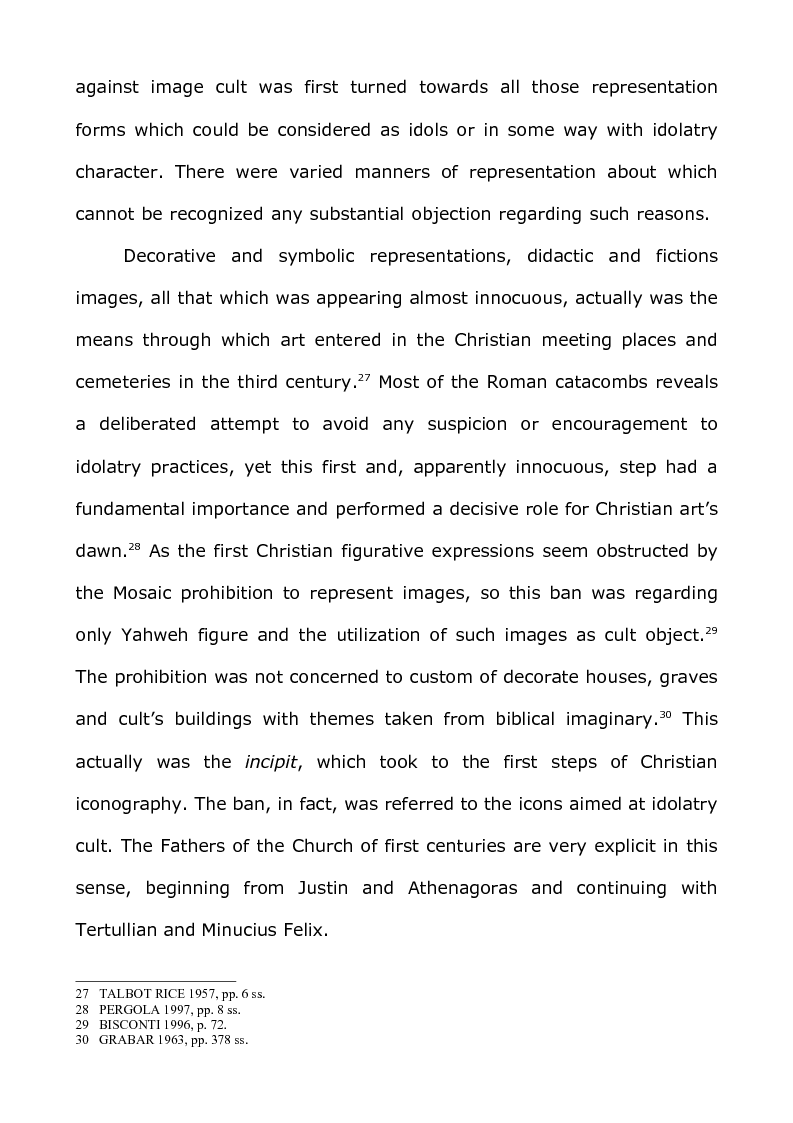 Anteprima della tesi: The iconographic programs in Christian Art from late antiquity to high middle ages, Pagina 6