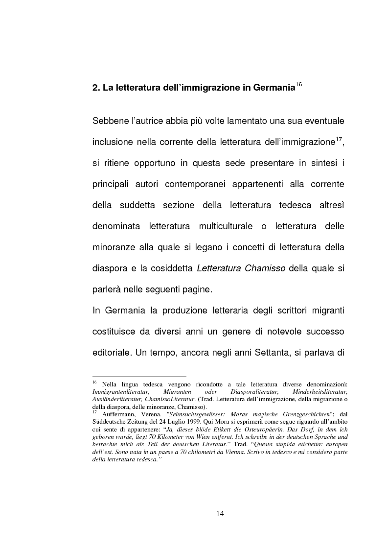 Anteprima della tesi: ''Seltsame Materie'' ''Der Fall Ophelia'' - Due racconti di Terézia Mora, Pagina 14