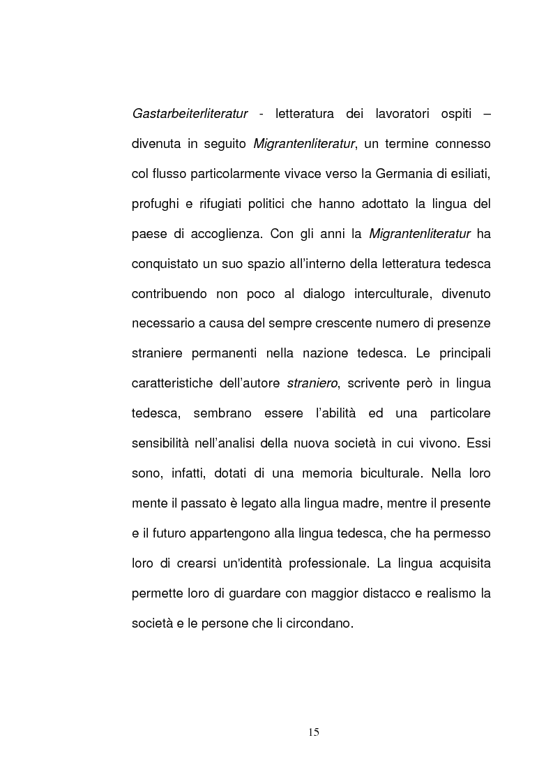 Anteprima della tesi: ''Seltsame Materie'' ''Der Fall Ophelia'' - Due racconti di Terézia Mora, Pagina 15