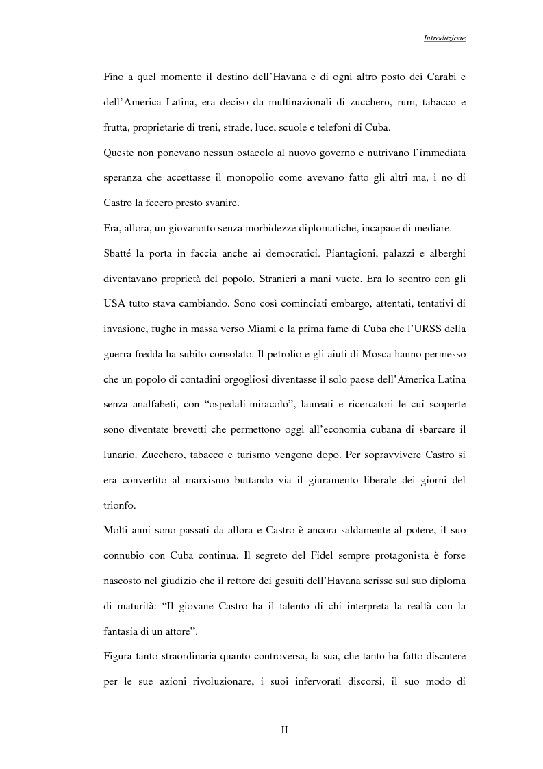 Anteprima della tesi: La rivoluzione Cubana nel Corriere della Sera, Pagina 2