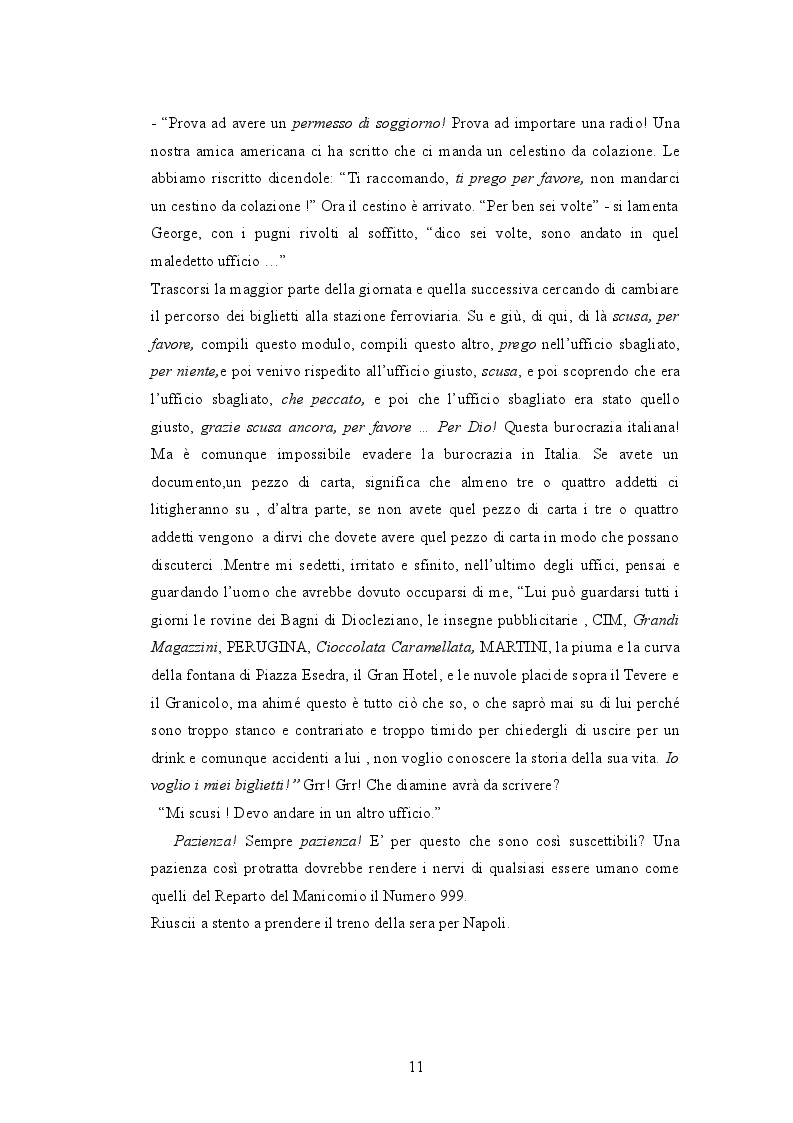 Anteprima della tesi: L'italia del secondo dopoguerra nello sguardo di uno scrittore irlandese: Sean O' Faolain, Pagina 7