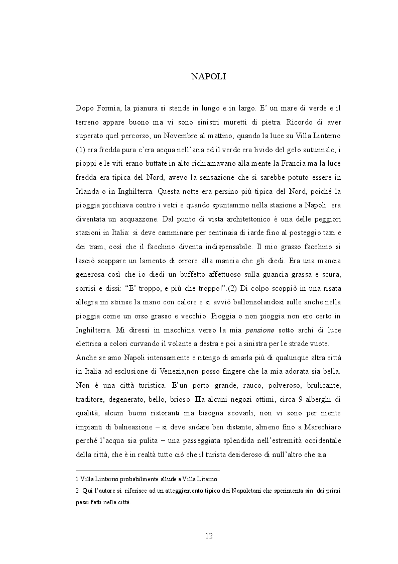 Anteprima della tesi: L'italia del secondo dopoguerra nello sguardo di uno scrittore irlandese: Sean O' Faolain, Pagina 8