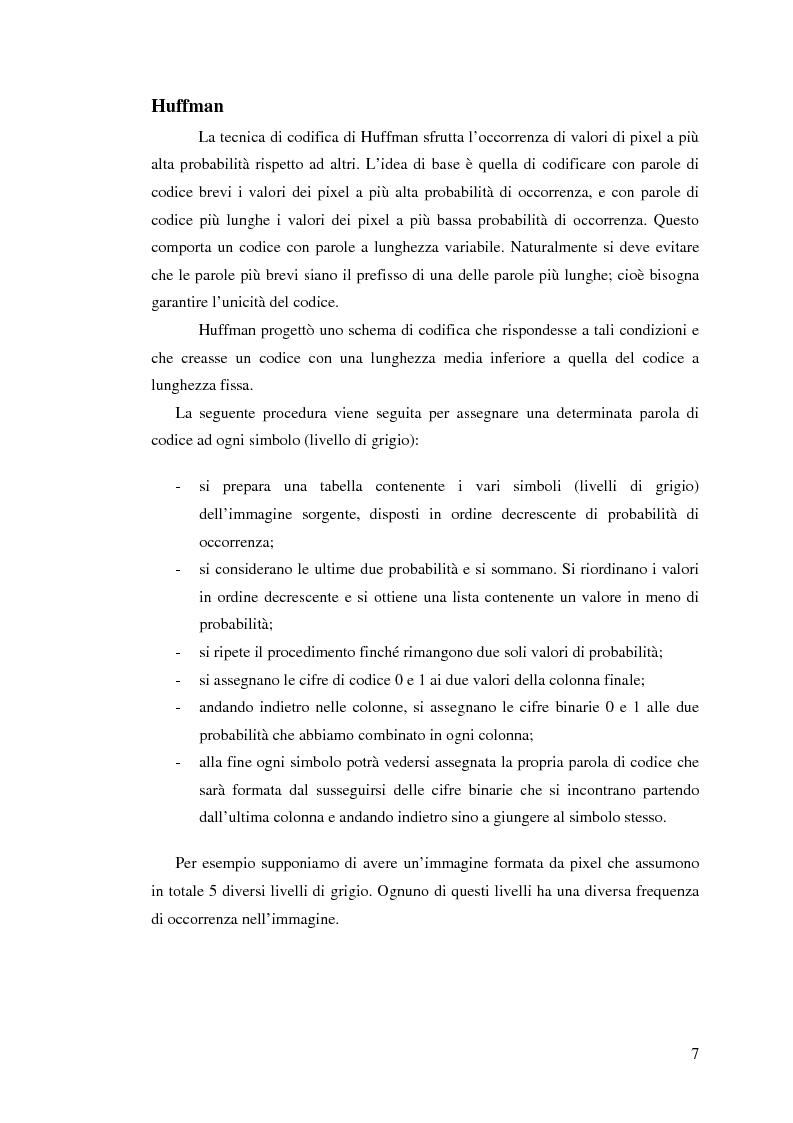 Anteprima della tesi: Elaborazione non lineare di immagini biomediche compresse mediante morfologia differenziale: studio dell'accuratezza e densità spettrale di potenza, Pagina 7