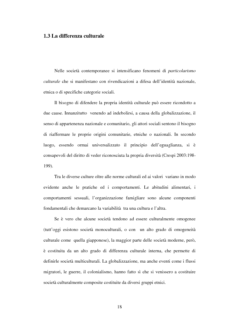 Anteprima della tesi: Multiculturalismo e Interculturalismo, Pagina 15