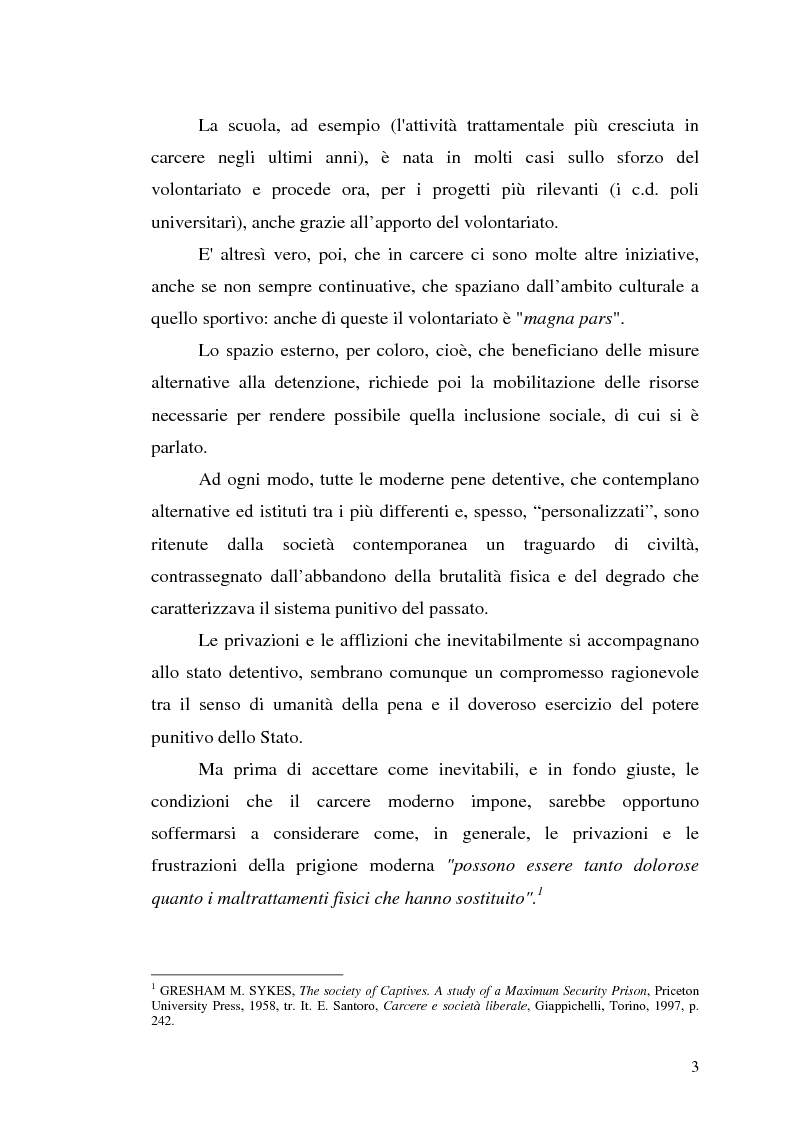 Anteprima della tesi: Ordinamento Penitenziario e Nuovo processo penale, Pagina 3