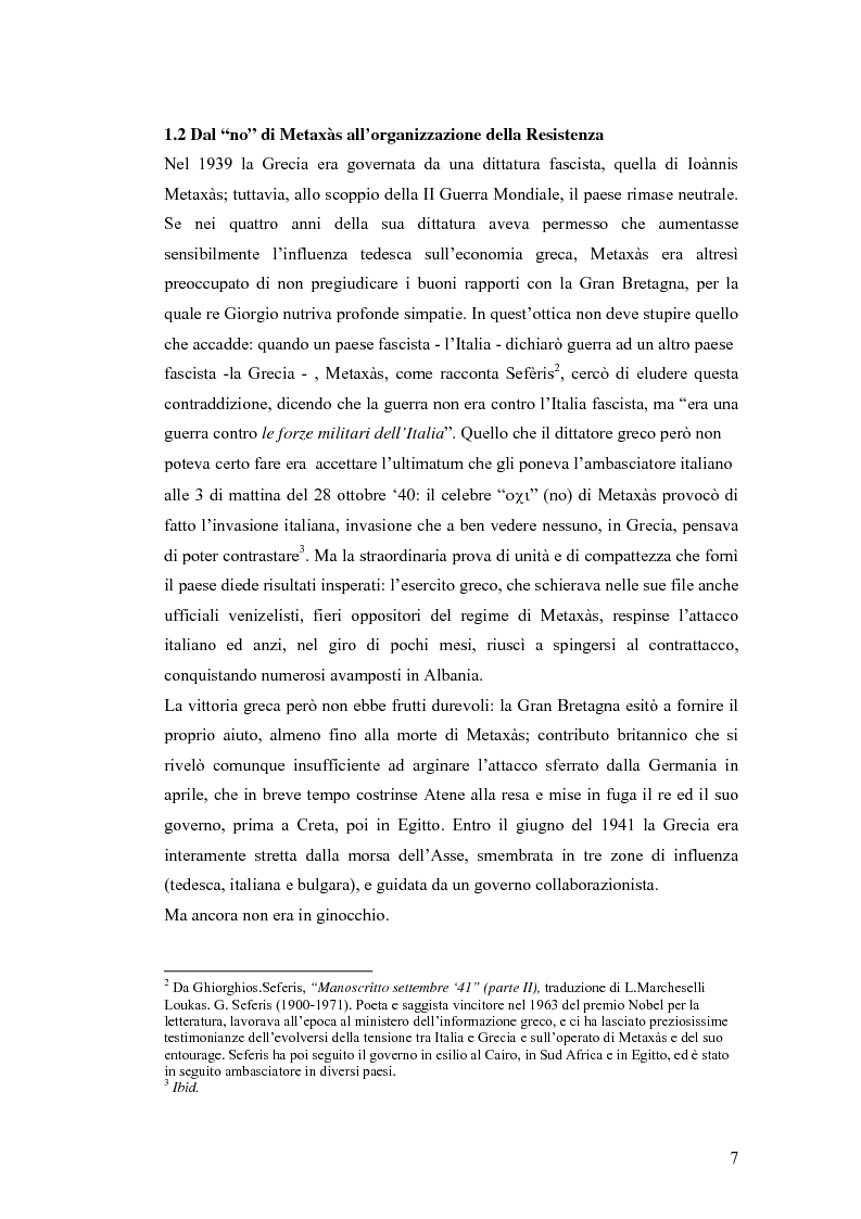 Anteprima della tesi: Qui le lacrime non servono - La guerra civile greca e i suoi riflessi letterari, Pagina 6