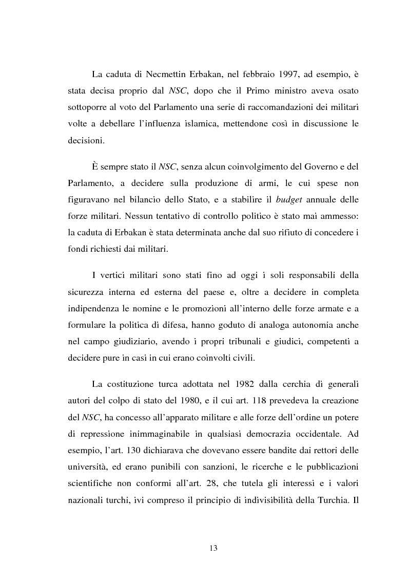 Anteprima della tesi: La pena di morte e i diritti umani nelle carceri turche. L'importanza delle relazioni con l'Unione Europea., Pagina 10