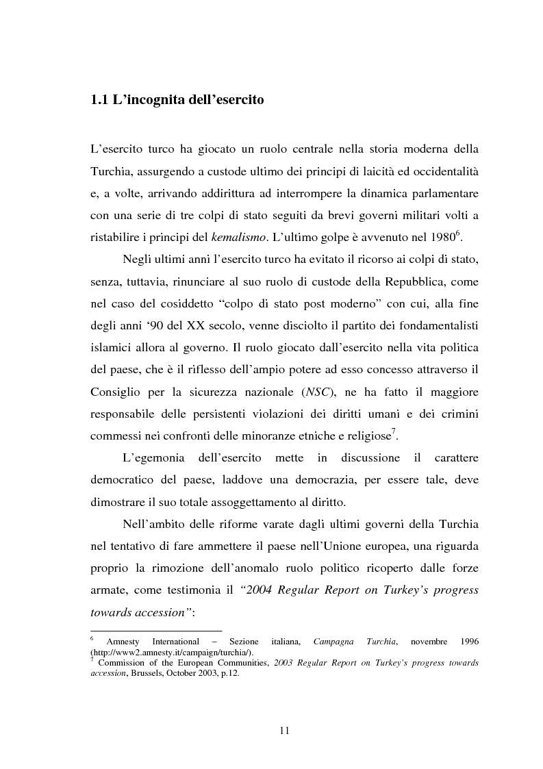 Anteprima della tesi: La pena di morte e i diritti umani nelle carceri turche. L'importanza delle relazioni con l'Unione Europea., Pagina 8