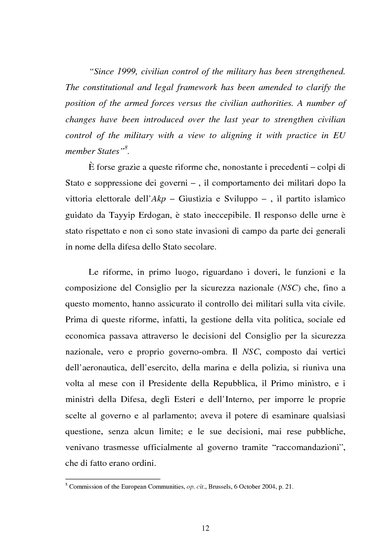 Anteprima della tesi: La pena di morte e i diritti umani nelle carceri turche. L'importanza delle relazioni con l'Unione Europea., Pagina 9