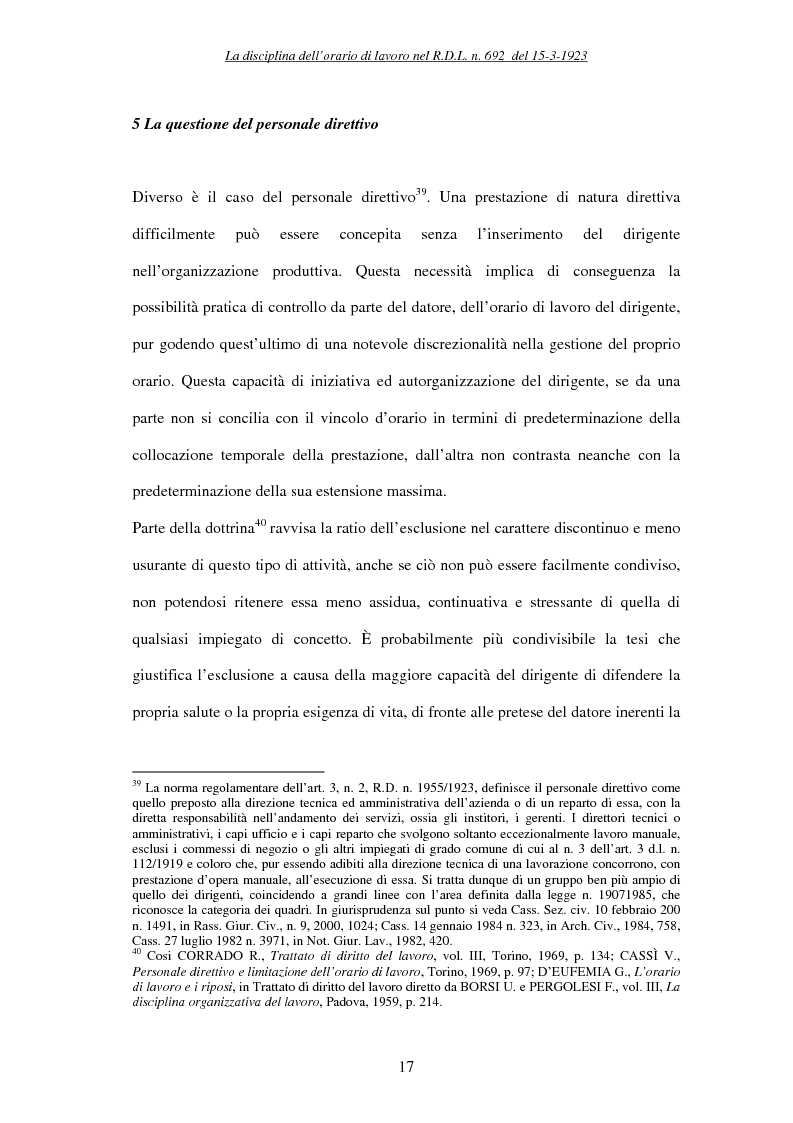 Estratto dalla tesi: La durata massima e media della prestazione di lavoro