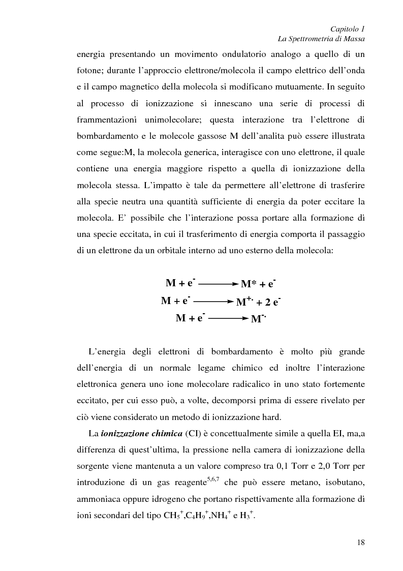Anteprima della tesi: Determinazione quantitativa di rotenone in olivicoltura biologica mediante spettrometria di massa, Pagina 14
