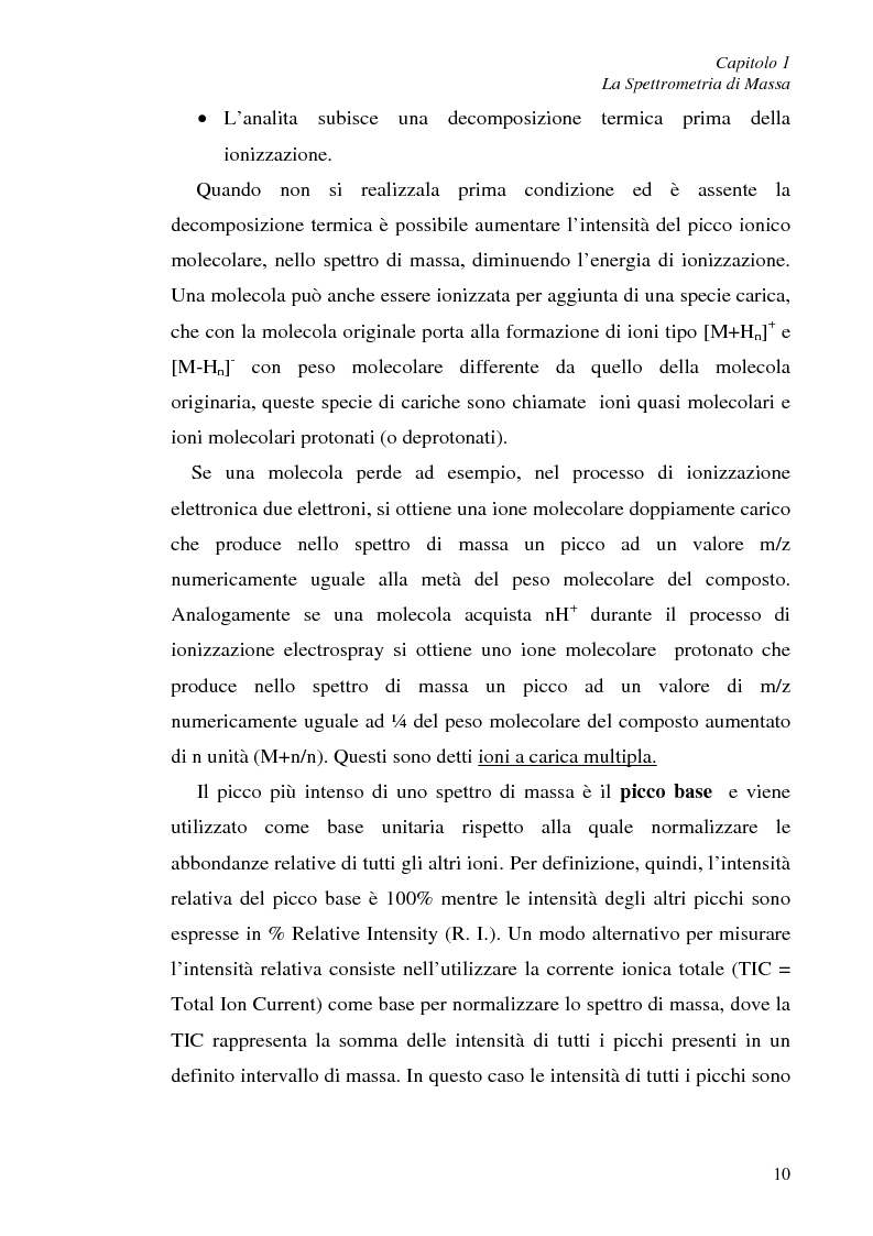 Anteprima della tesi: Determinazione quantitativa di rotenone in olivicoltura biologica mediante spettrometria di massa, Pagina 6