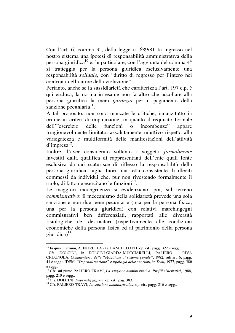 Anteprima della tesi: Profili civilistici del Decreto Legislativo n.231/2001, Pagina 5