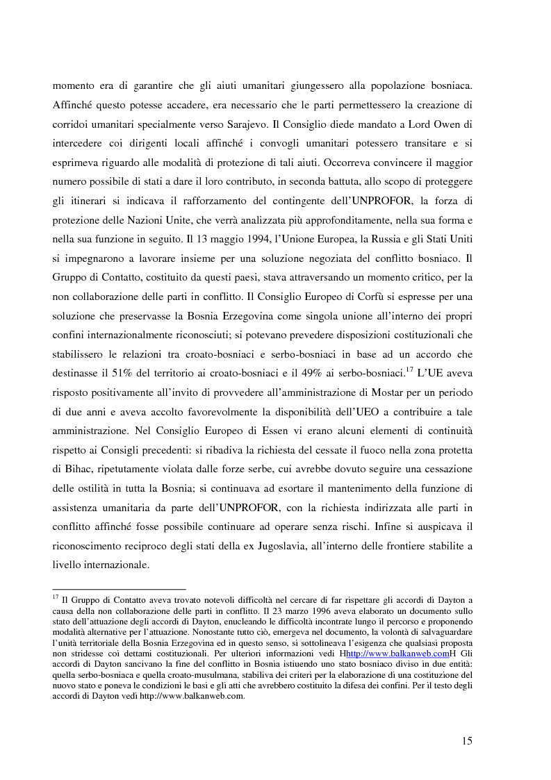 Anteprima della tesi: I rapporti tra l'UEO e l'Unione Europea, Pagina 11