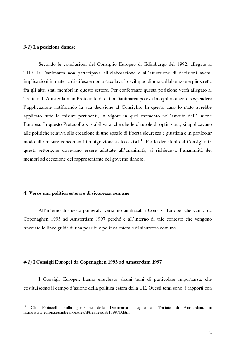 Anteprima della tesi: I rapporti tra l'UEO e l'Unione Europea, Pagina 8