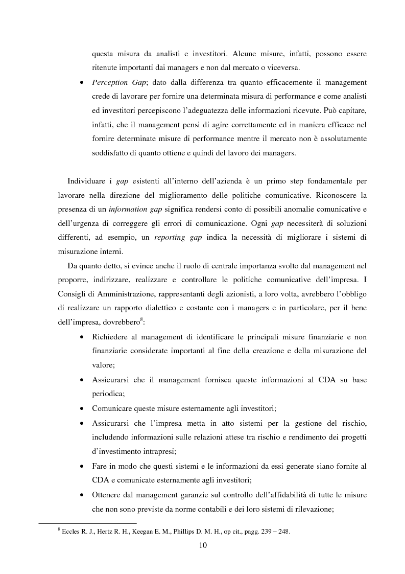 Anteprima della tesi: Pubblicità finanziaria e quotazione in borsa. Il caso Cobra Automotive Technologies., Pagina 8