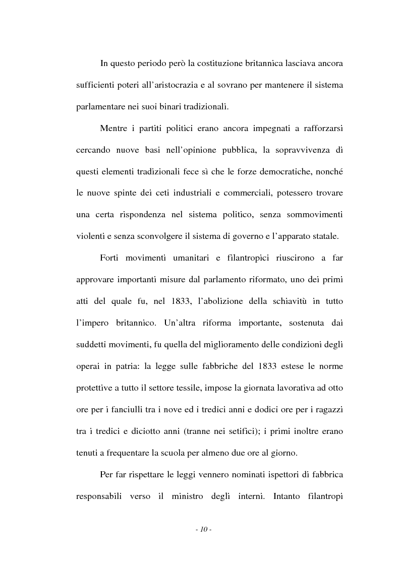 Anteprima della tesi: L'emigrazione italiana in Inghilterra tra Letteratura e Politica (1820-1860), Pagina 10