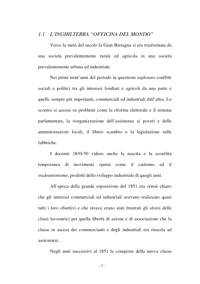 Anteprima della tesi: L'emigrazione italiana in Inghilterra tra Letteratura e Politica (1820-1860), Pagina 5