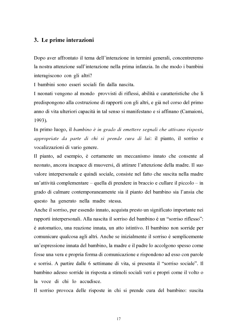 Anteprima della tesi: La metodologia osservativa al nido, Pagina 13