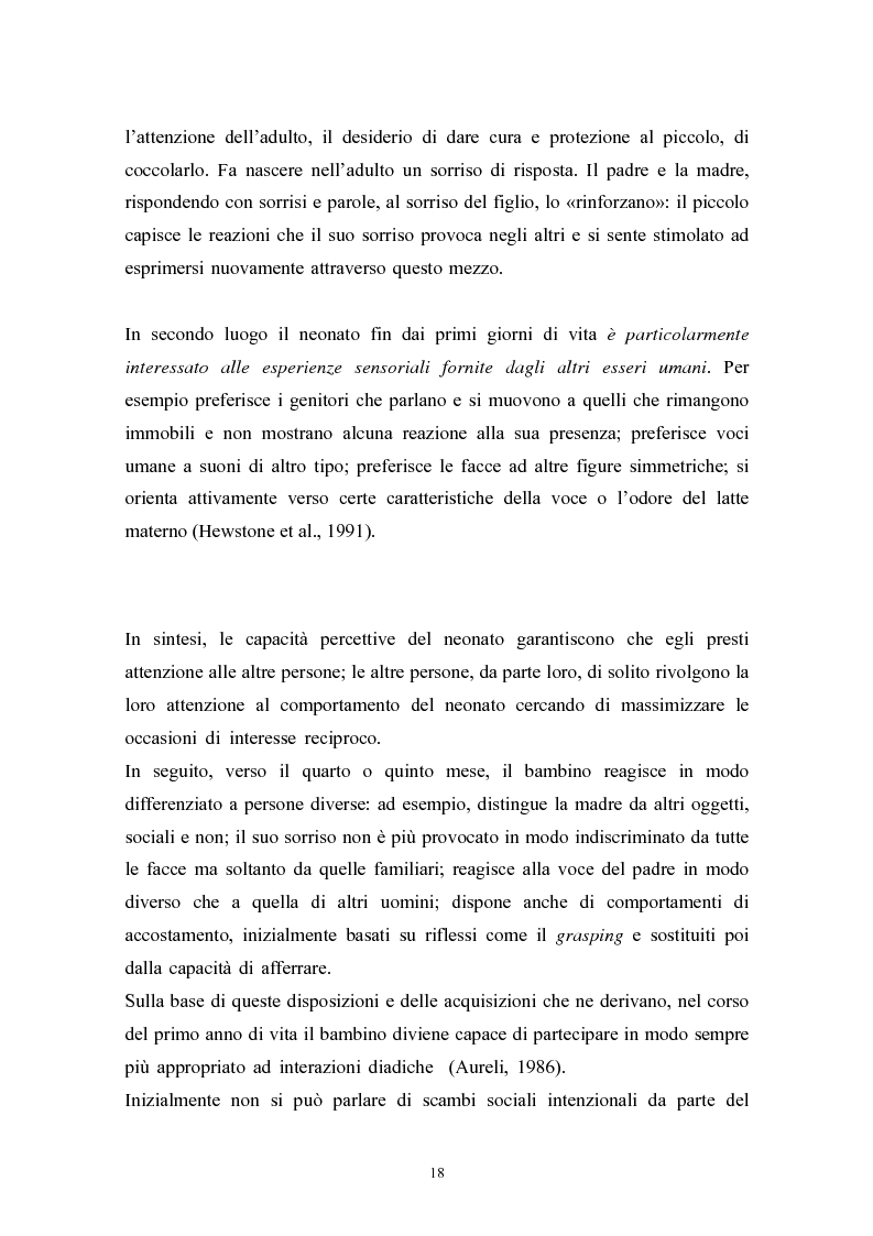 Anteprima della tesi: La metodologia osservativa al nido, Pagina 14