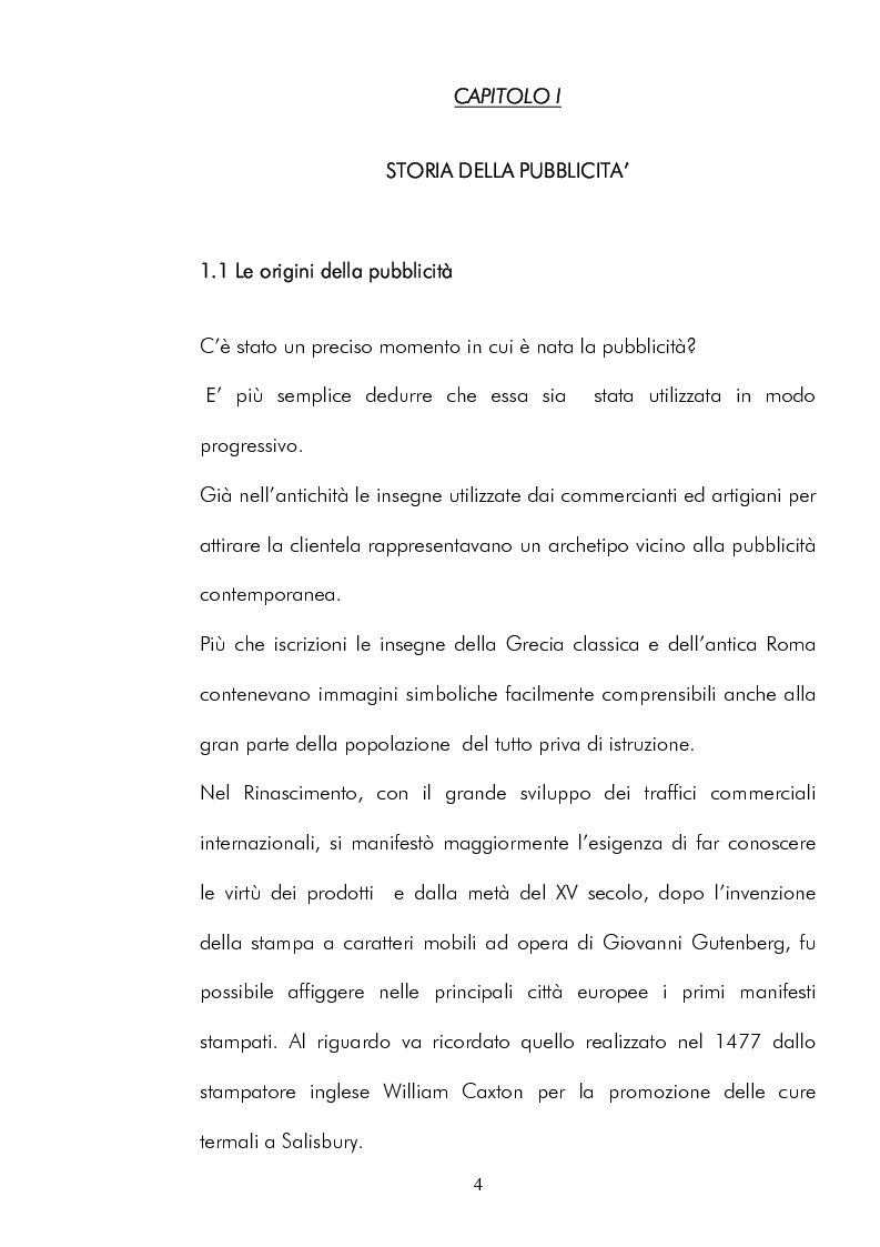 Anteprima della tesi: L'uso dell'immagine dei bambini nella psicologia della pubblicità, Pagina 3