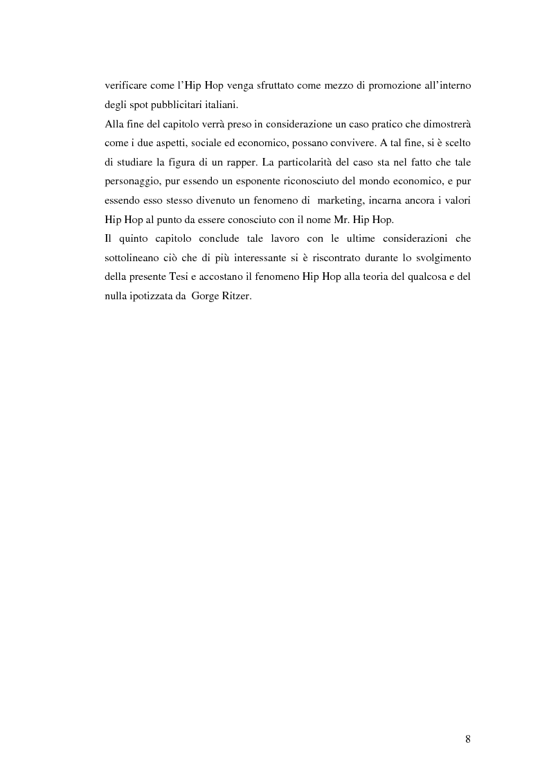 Anteprima della tesi: L'Hip Hop: da subcultura giovanile a fenomeno di business, Pagina 5