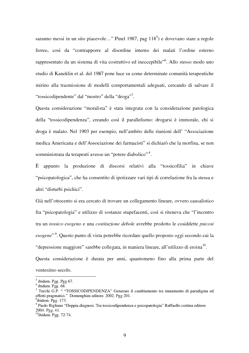 Anteprima della tesi: Doppia diagnosi: inconsistenza fondativa e inapplicabilità operativa, Pagina 6