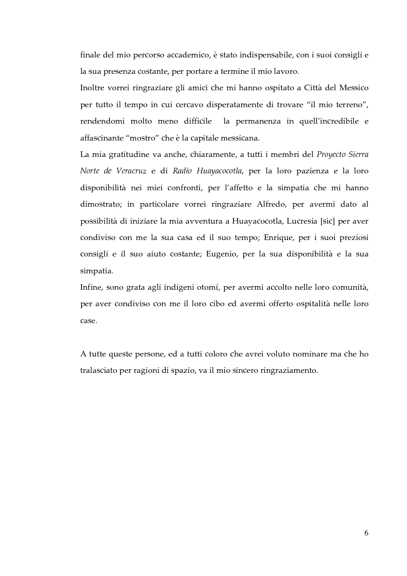 Anteprima della tesi: Etnicità e megahertz. Riflessioni su identità indigena e radiodiffusione nella Sierra Madre Orientale (Messico), Pagina 5
