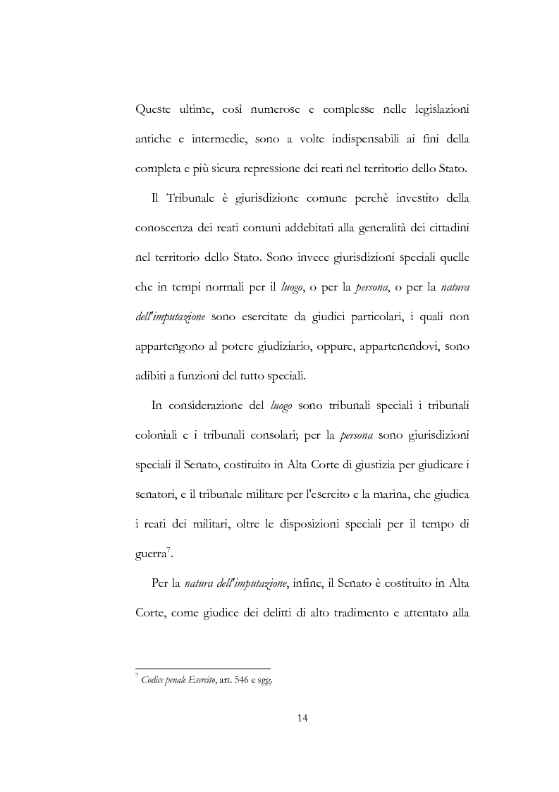 Anteprima della tesi: Organizzazione del Tribunale circondariale civile e penale di Trani, serie dei processi penali anno 1905, Pagina 12