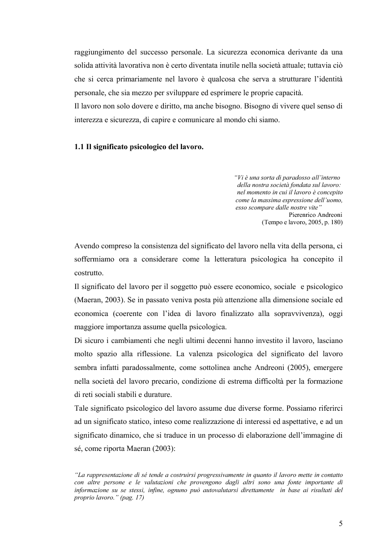 Anteprima della tesi: Formazione e nuove forme di lavoro: considerazioni a margine del concetto di flessibilità., Pagina 4