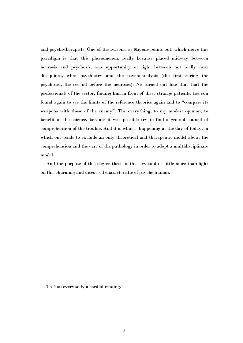 Anteprima della tesi: Beyond the Fringer. Studies on Borderline Personality, Pagina 2