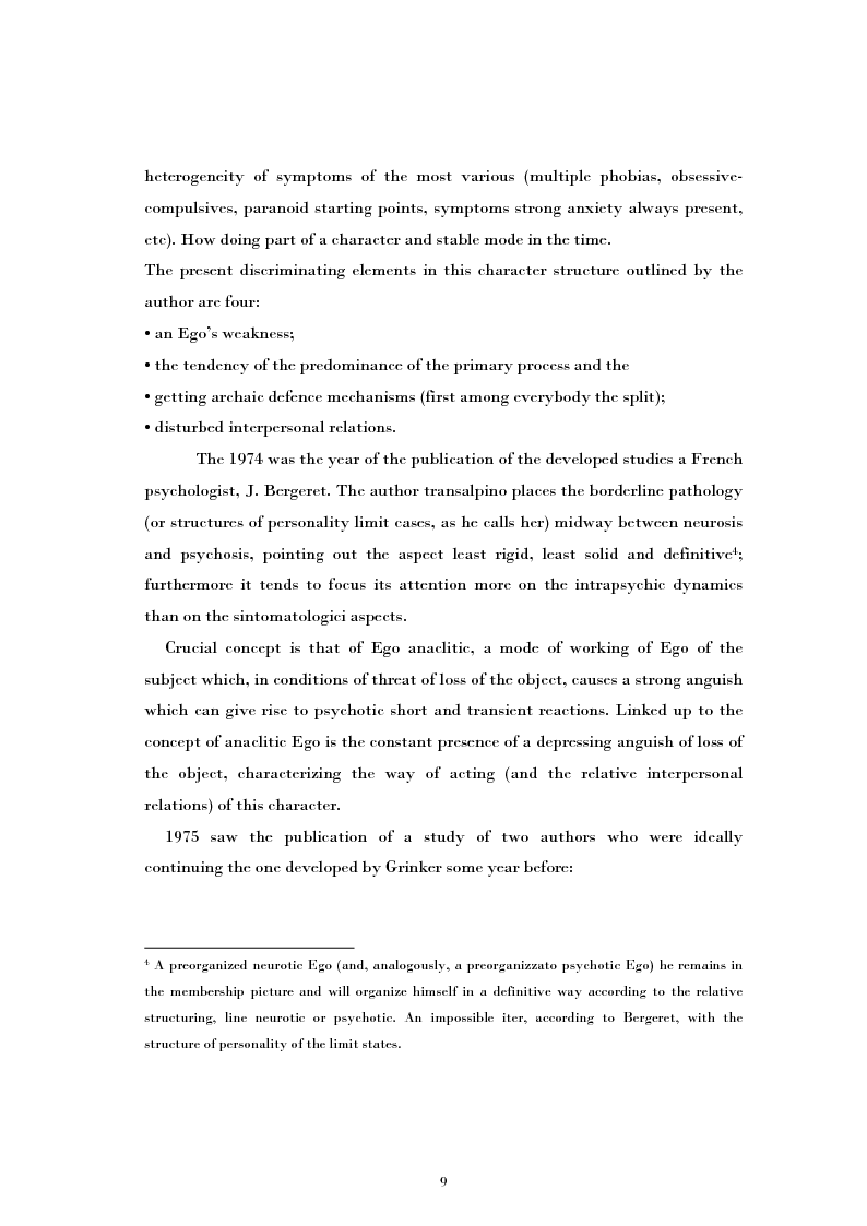 Anteprima della tesi: Beyond the Fringer. Studies on Borderline Personality, Pagina 6