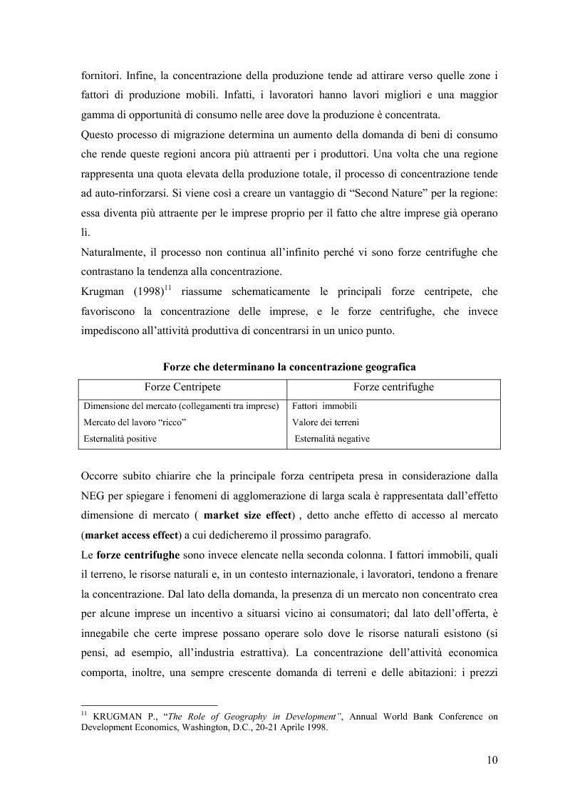 Anteprima della tesi: I distretti industriali: un caso di successo dell'economia italiana, Pagina 8