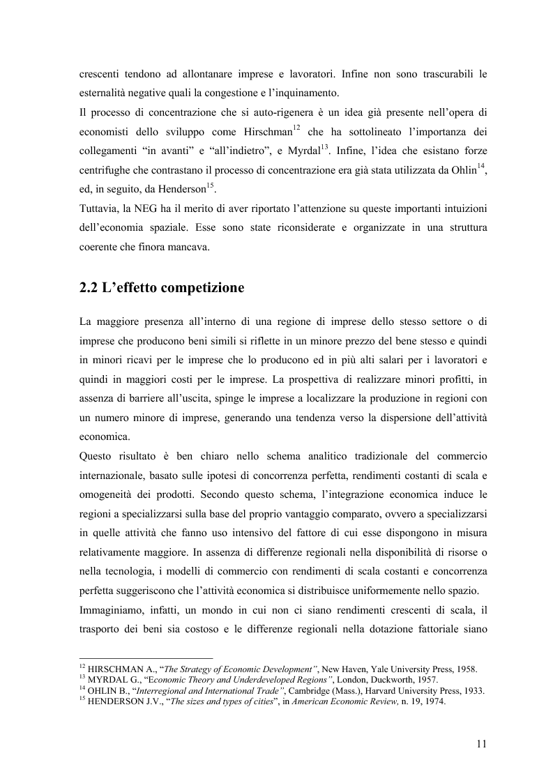 Anteprima della tesi: I distretti industriali: un caso di successo dell'economia italiana, Pagina 9