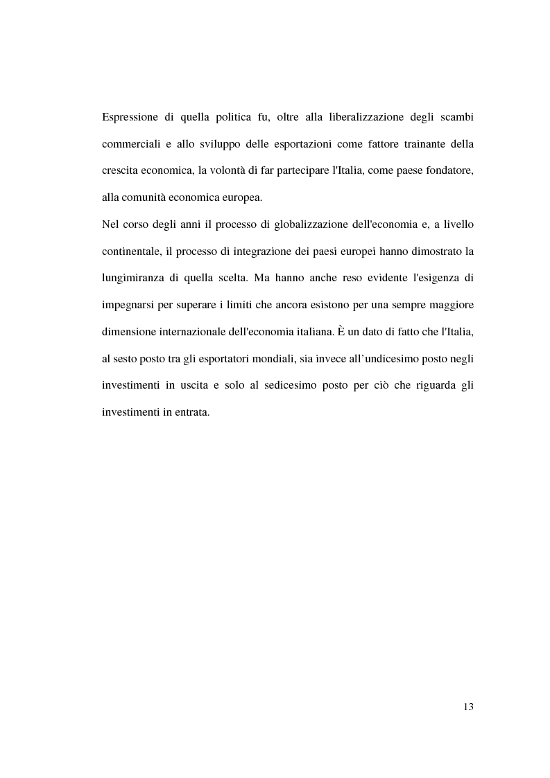 Anteprima della tesi: Il Mezzogiorno e la Sicilia nello scenario internazionale. La posizione competitiva della provincia di Caltanissetta., Pagina 10