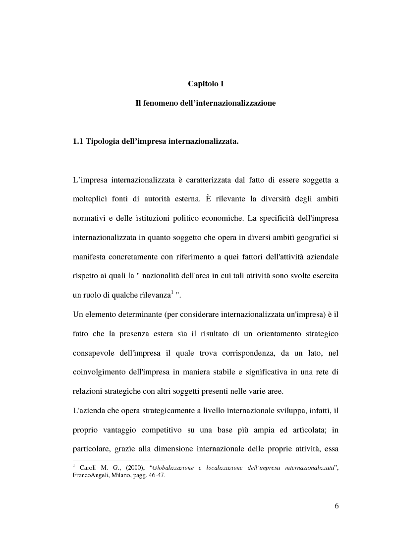 Anteprima della tesi: Il Mezzogiorno e la Sicilia nello scenario internazionale. La posizione competitiva della provincia di Caltanissetta., Pagina 3