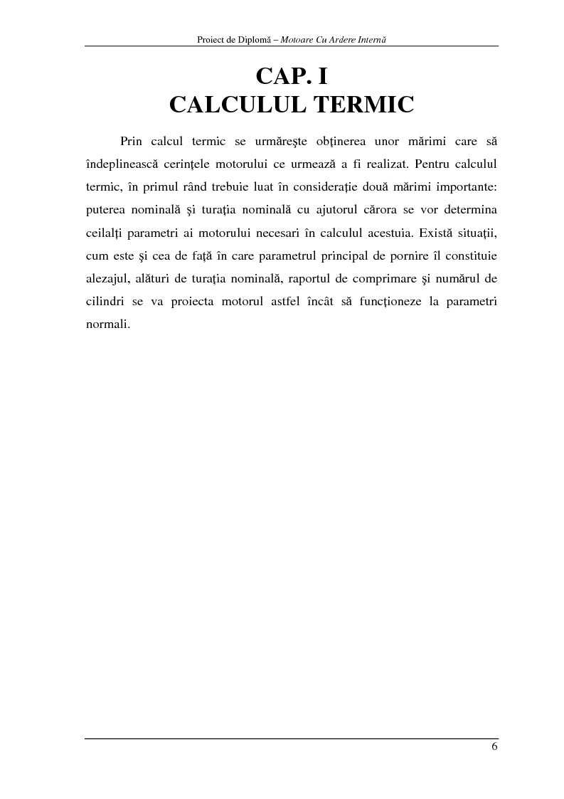 Anteprima della tesi: Proiectarea pistonului, bolţului, segmenţilor şi bielei pentru un motor cu aprindere prin scânteie., Pagina 3
