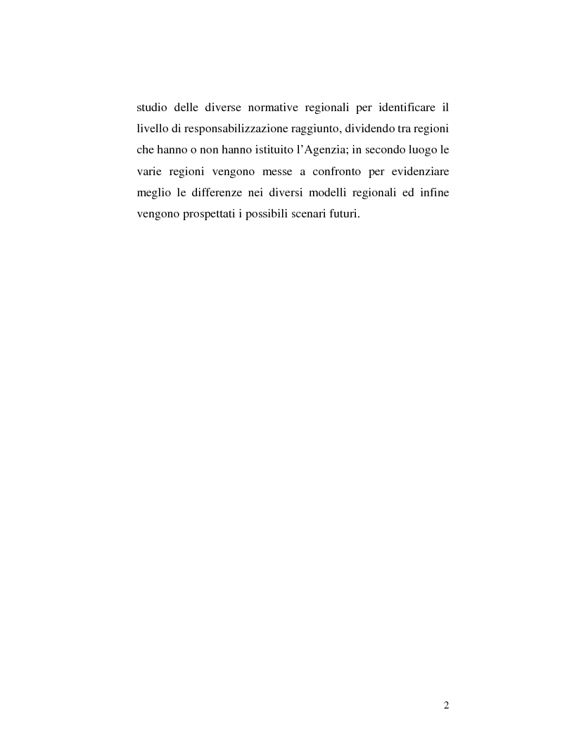 Anteprima della tesi: Il nuovo ruolo delle regioni in sanità: la regione holding, Pagina 2