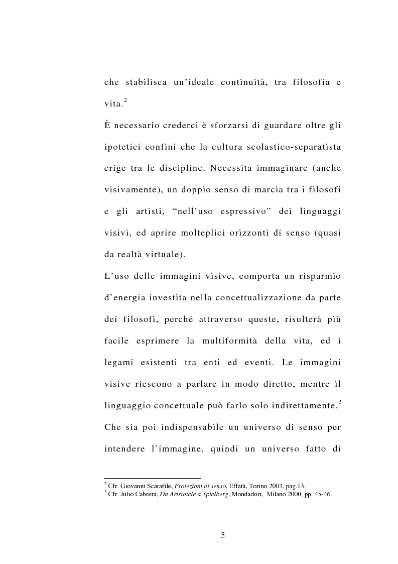 Anteprima della tesi: Come la Filosofia legge il Cinema, Pagina 3