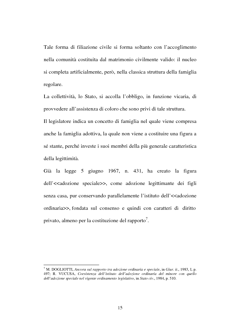 Anteprima della tesi: La tutela costituzionale ed internazionale del minore in stato di adozione, Pagina 10