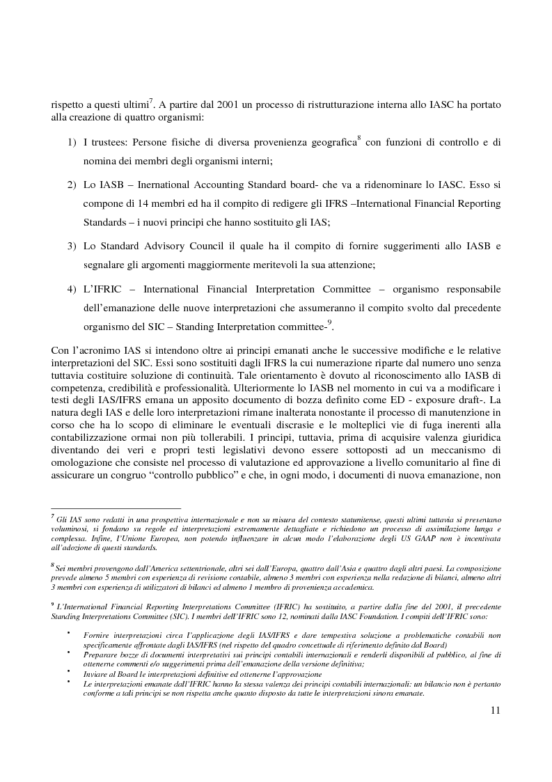 Anteprima della tesi: Le concentrazioni aziendali alla luce dei principi contabili internazionali, Pagina 5