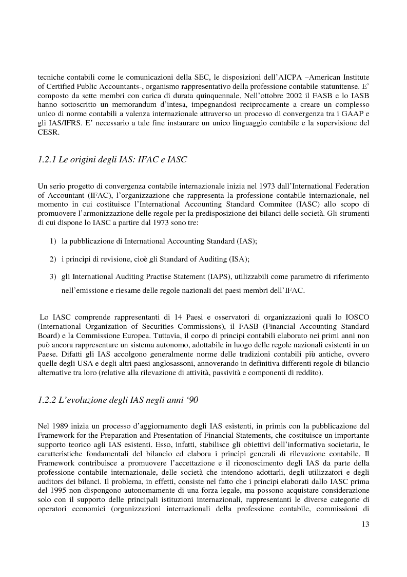 Anteprima della tesi: Le concentrazioni aziendali alla luce dei principi contabili internazionali, Pagina 7