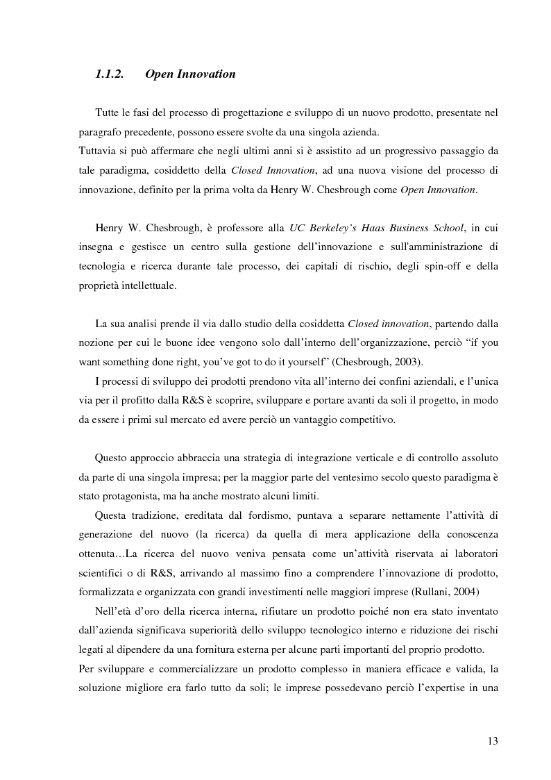 Anteprima della tesi: Lead User e innovazione di prodotto in un'azienda sportiva: il caso Lotto Sport Italia, Pagina 11