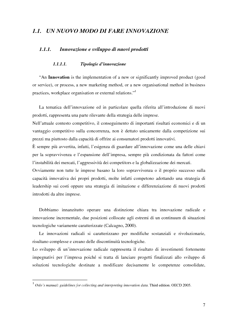 Anteprima della tesi: Lead User e innovazione di prodotto in un'azienda sportiva: il caso Lotto Sport Italia, Pagina 5