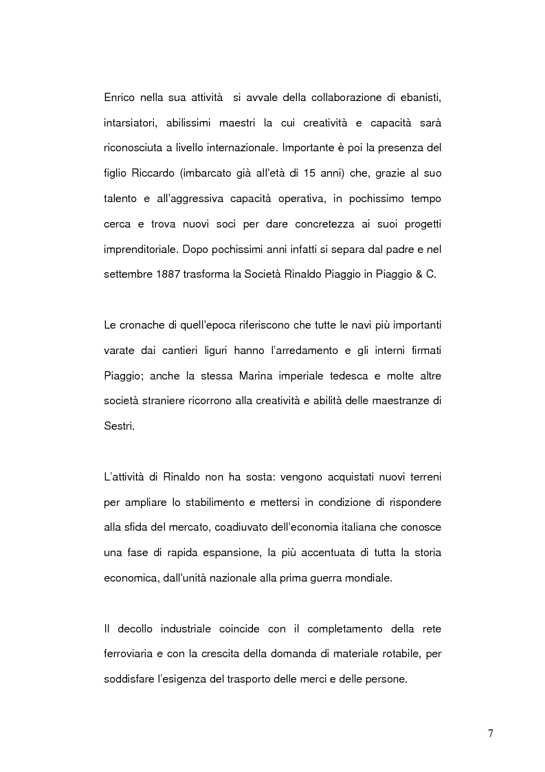 Anteprima della tesi: Pianificazione e programmazione in Piaggio Aero Industries Spa, Pagina 5
