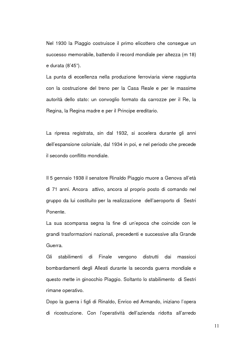 Anteprima della tesi: Pianificazione e programmazione in Piaggio Aero Industries Spa, Pagina 9