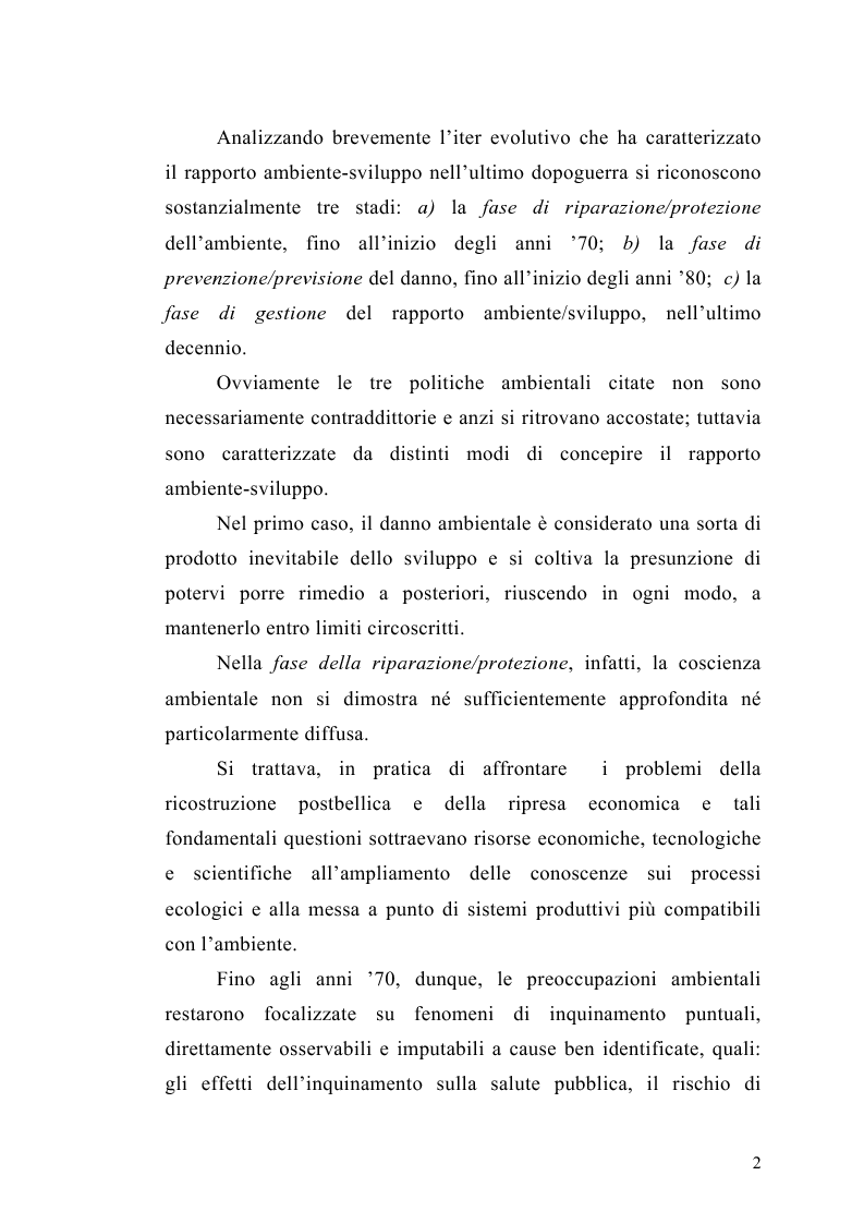 Anteprima della tesi: Lo smaltimento dei rifiuti solidi urbani, Pagina 2